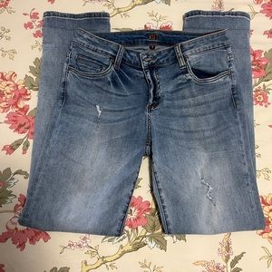 Kut From the Kloth Jeans, Boyfriend Light Wash, Size 8